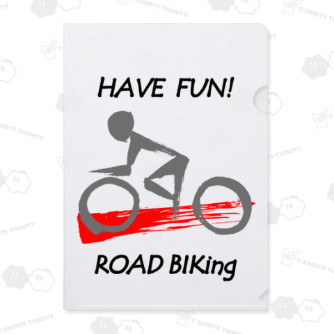 「自転車 HAVE FUN! ROAD BIKing」(black)