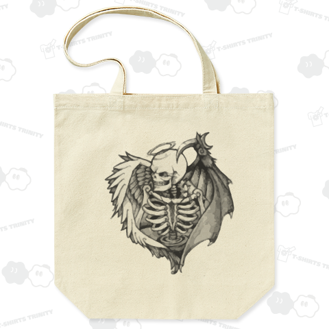 死神骸骨（トートバッグ Mサイズ）|デザインTシャツ通販【T