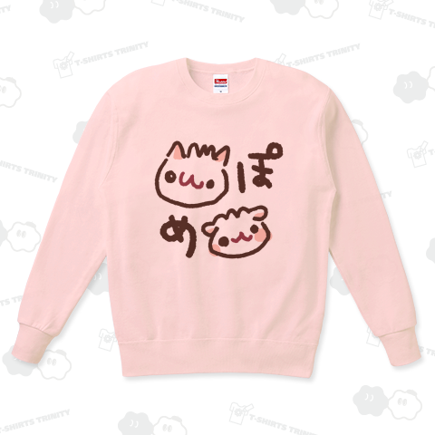 ポメラニアンもち Tシャツ ポメラニアンもち Tシャツ（もちとしらたま） | ポメラニアン