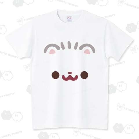 ポメラニアンもち(大きい)（スタンダードTシャツ）|デザインT