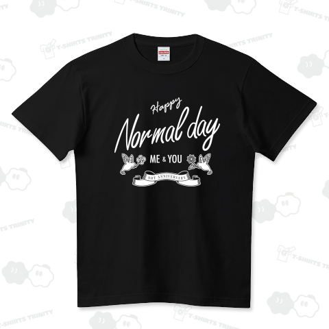 普通の日(白プリント)