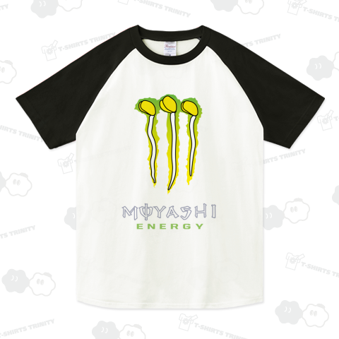 もやしENERGY 2 ラグランTシャツ(5.6オンス)