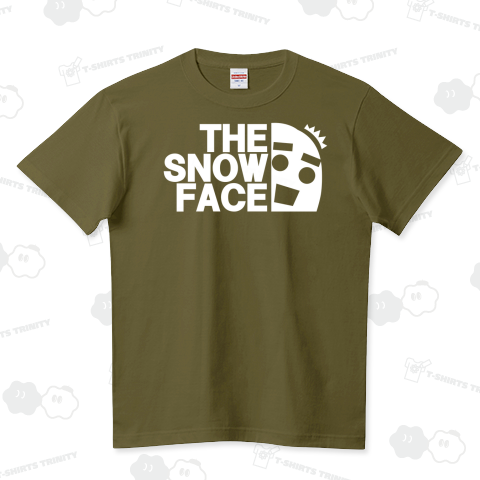 ハッとする雪だるま ざ・すのー・ふぇいす2019秋冬モデル ハイクオリティーTシャツ(5.6オンス)