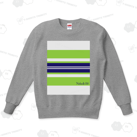 パネルボーダー(グリーン×ネイビー)