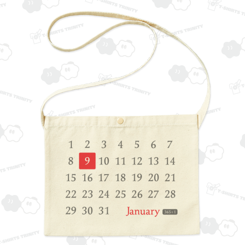 9th January(1月9日)calendar type