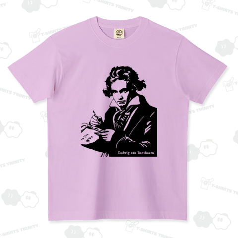 ベートーヴェン 歴史人物Tシャツ039