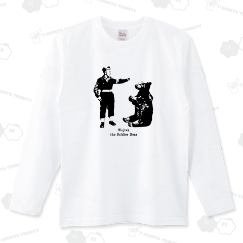 ヴォイテク (兵隊クマ) 歴史人物Tシャツ087