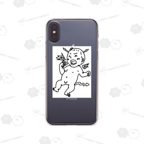 赤ちゃん、男の子。デビルバージョン。