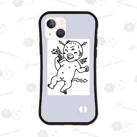 赤ちゃん。男の子。デビル。パーカーの裏プリント用。