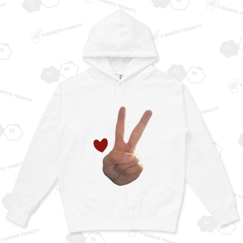 LOVE&PEACE ラブ&ピース ピースサイン