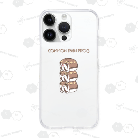 3匹のアメフクラガエル