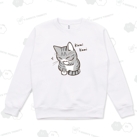 かみかみねこ(サバトラ白猫ver)