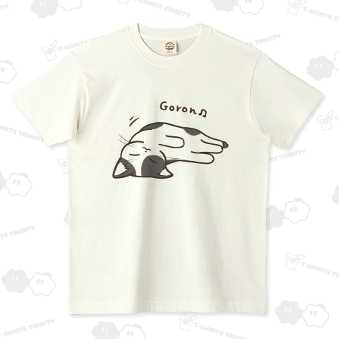 ごろん♪ねこ(白黒猫ver)