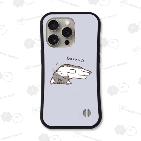 ごろん♪ねこ(キジ白ver)