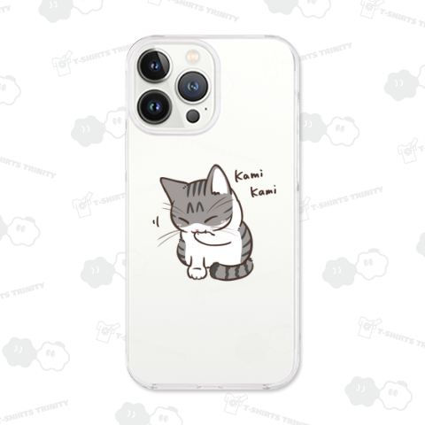 かみかみねこ(キジ白猫ver)