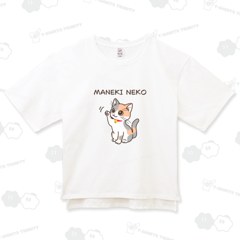 まねきねこ[パステル三毛猫ちゃん]