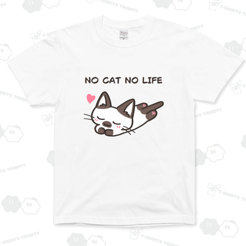 NO CAT NO LIFE [シャムミックス猫ver]