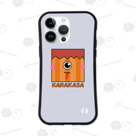 イラスト600 四角いからかさお化け