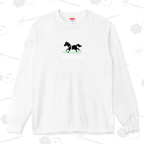 in one's own way 白